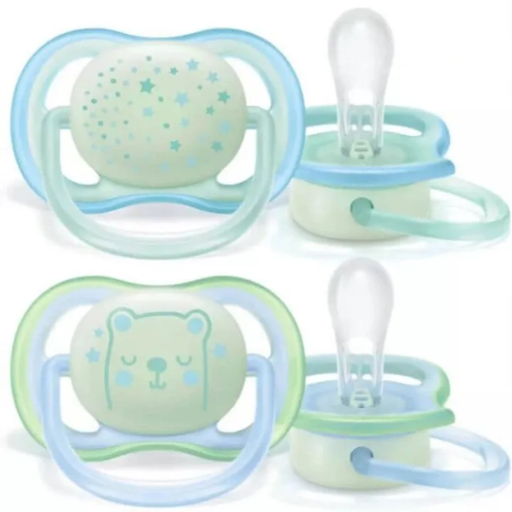 Ti giả Avent Ultra Air Night set đôi cho bé 0-6M và 6-18M