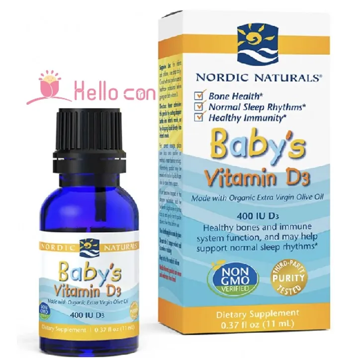 Hướng dẫn cách dùng vitamin D3 Nordic Natural's