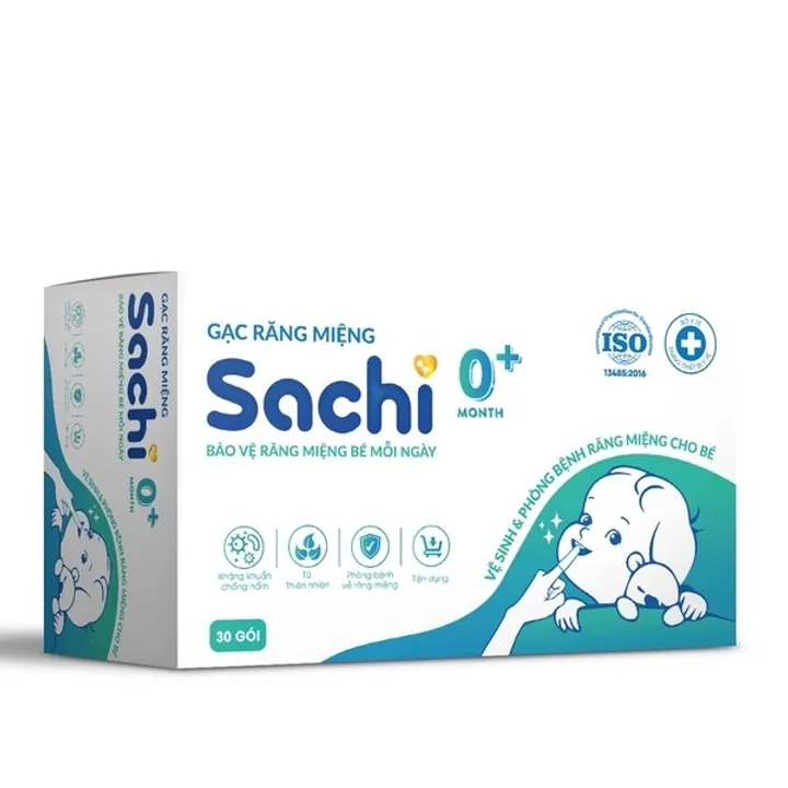 Gạc rơ lưỡi Sachi 