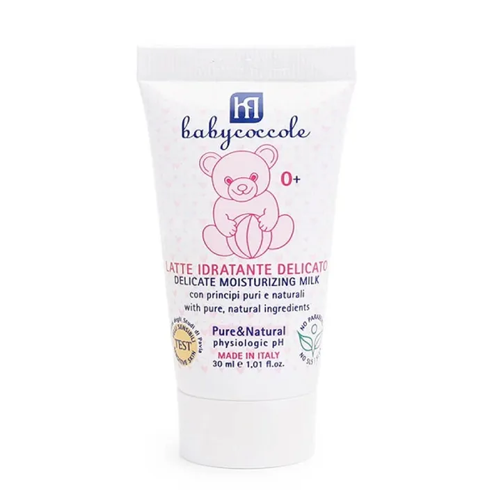 Sữa dưỡng ẩm Babycoccole chiết xuất hạnh nhân cho trẻ từ 0 tháng