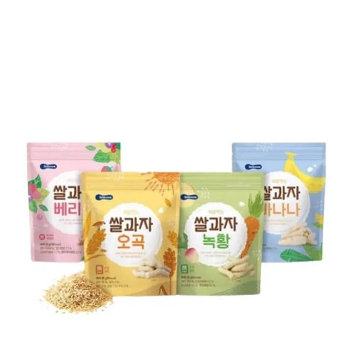 Bánh gạo hữu cơ Bebecook 