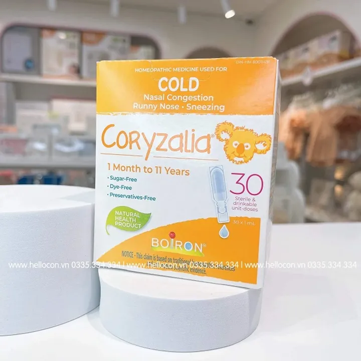 Review muối uống vi lượng đồng căn Coryzalia&nbsp;có tốt không?