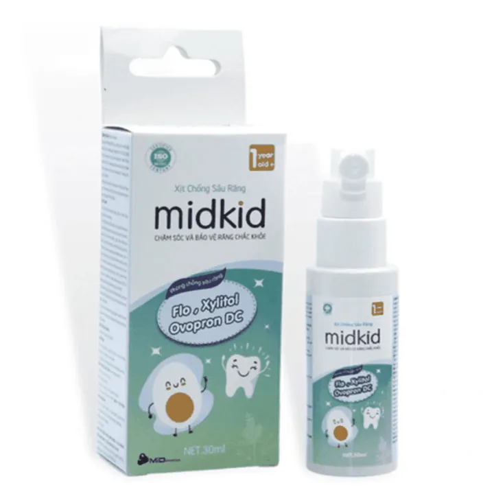 Xịt chống sâu răng Midkid