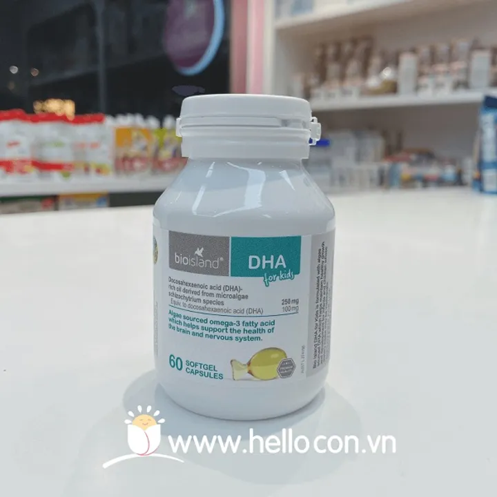 Dha Bio Island cho bé từ 7 tháng tuổi