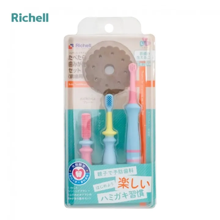 Bàn chải 3 bước T.L.I từ 6 tháng Richell