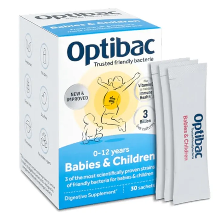 Hướng dẫn sử dụng men vi sinh Optibac xanh da trời