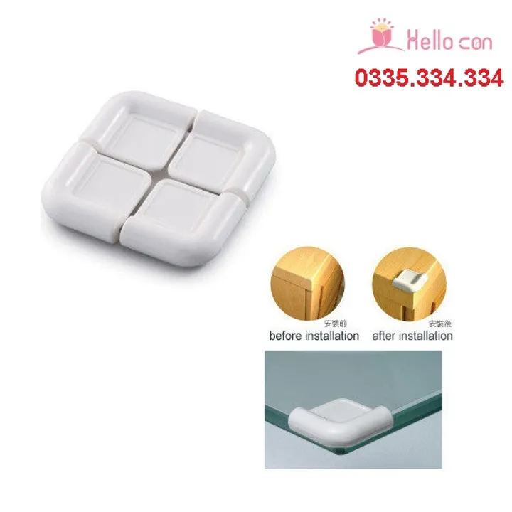 Bịt góc bàn Kuku (KU5356) tránh va đập cho bé