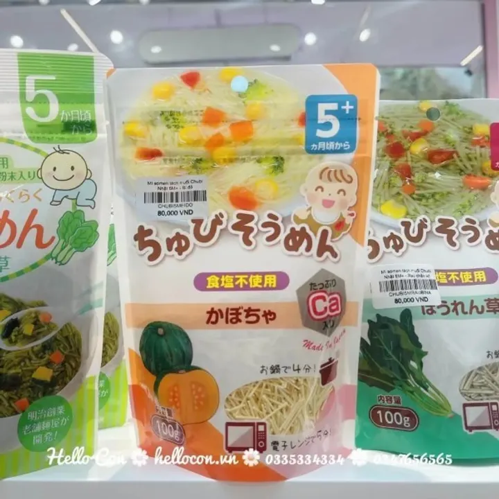 Mì somen tách muối Chubi