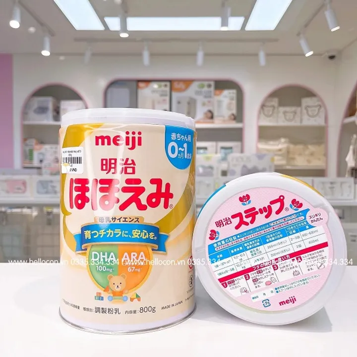 Sữa Meiji nội địa 0-1 có tốt không?