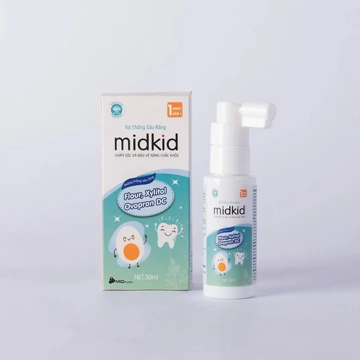 Xịt chống sâu răng Midkid