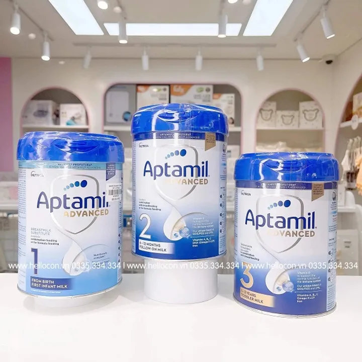 Có nên mua sữa Aptamil Advanced mẫu mới của Anh không?