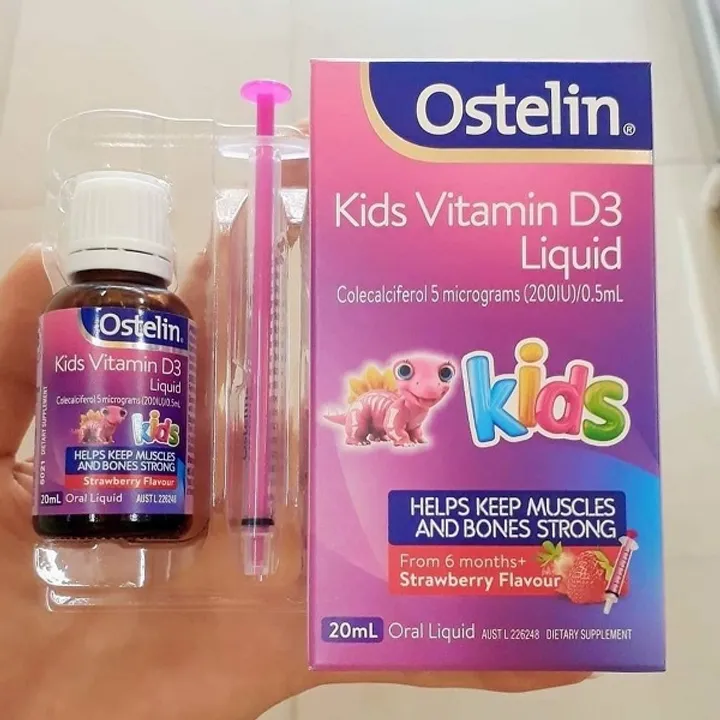 sản phẩm Vitamin D3 Liquid của Ostelin