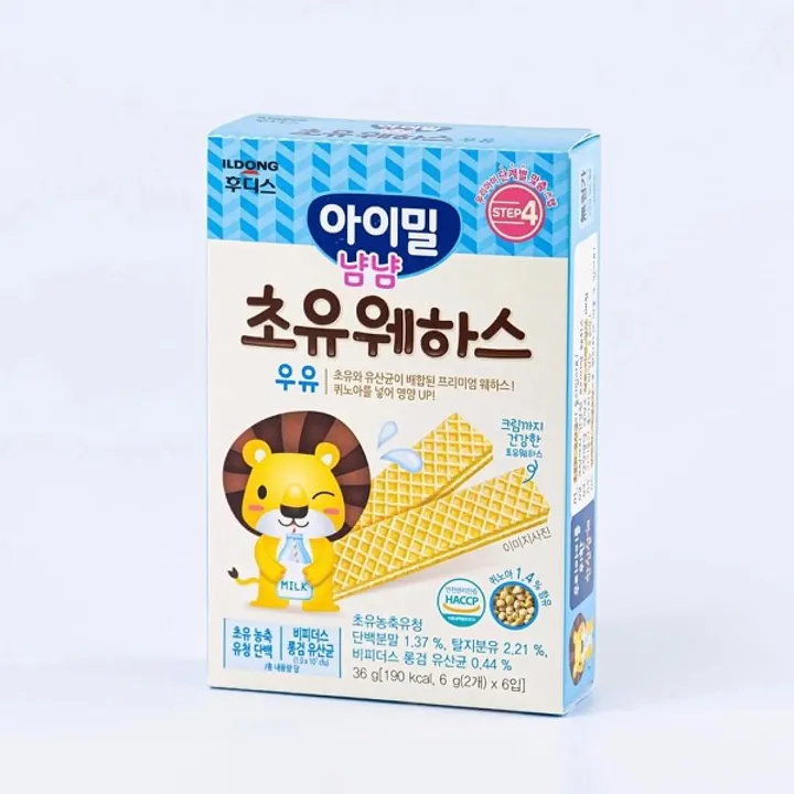 Bánh Xốp Ildong Hàn Quốc cho trẻ 1 tuổi