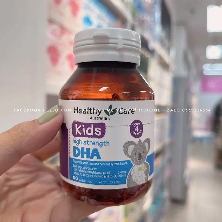 DHA Healthy Care - Viên uống DHA cho bé từ 4 tháng