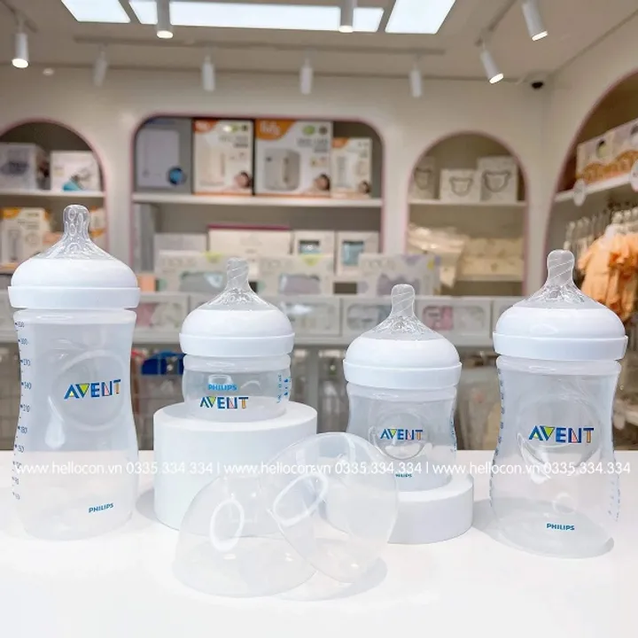 Bình sữa Avent PP mô phỏng tự nhiên (60ml, 125ml, 260ml, 330ml)