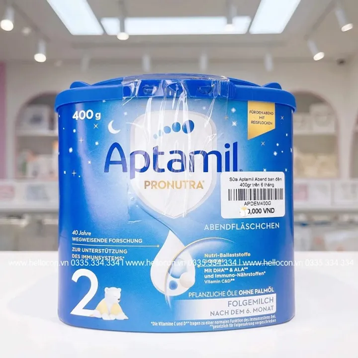 Review sữa Aptamil đêm Đức Abend có tốt không?