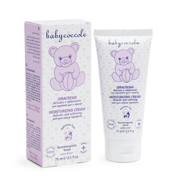Kem dưỡng ẩm Babycoccole chiết xuất hạnh nhân 75ml cho trẻ từ 0 tháng