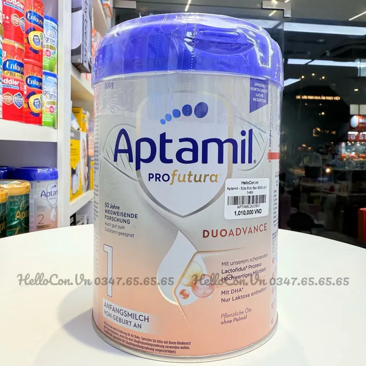 Sữa Aptamil Đức số 1 dành cho trẻ từ 0 - 6 tháng tuổi