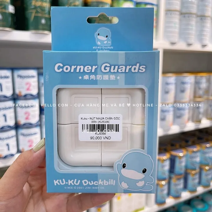 Bịt góc bàn Kuku (KU5356) tránh va đập cho bé