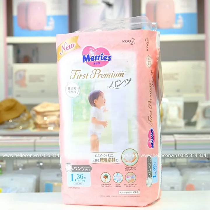 bỉm Merries First Premium