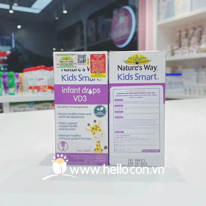 Tại sao Nature's Way Vitamin D3 được khuyên dùng cho trẻ sơ sinh?